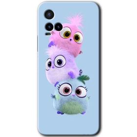 Vivo Y21S Puffy Baskılı Uyumlu Silikon Kılıf
