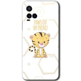 Vivo Y21S Sevimli Kedi 1 Baskılı Uyumlu Silikon Kılıf