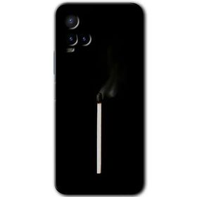 Vivo Y21S Sönmüş Kibrit Baskılı Uyumlu Silikon Kılıf