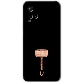 Vivo Y21S Thor Çekiç Baskılı Uyumlu Silikon Kılıf