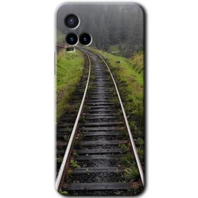 Vivo Y21S Tren Yolu Baskılı Uyumlu Silikon Kılıf