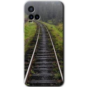 Vivo Y21S Tren Yolu Baskılı Uyumlu Silikon Kılıf