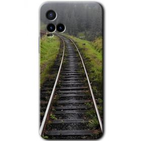 Vivo Y21S Tren Yolu Baskılı Uyumlu Silikon Kılıf