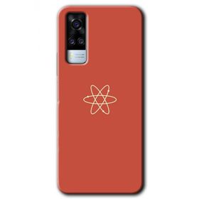 Vivo Y31 2021 Atom Baskılı Uyumlu Silikon Kılıf