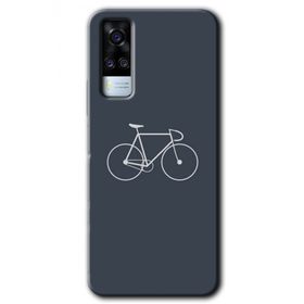 Vivo Y31 2021 Bike Baskılı Uyumlu Silikon Kılıf