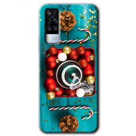 Vivo Y31 2021 Christmas Baskılı Uyumlu Silikon Kılıf