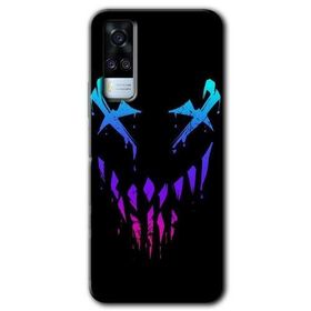 Vivo Y31 2021 Çığlık Baskılı Uyumlu Silikon Kılıf