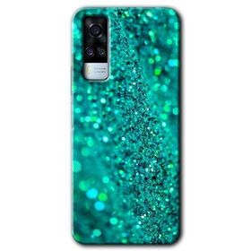 Vivo Y31 2021 Diamonds Baskılı Uyumlu Silikon Kılıf