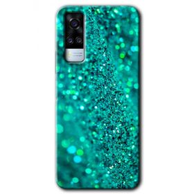 Vivo Y31 2021 Diamonds Baskılı Uyumlu Silikon Kılıf