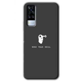 Vivo Y31 2021 Headshot Baskılı Uyumlu Silikon Kılıf