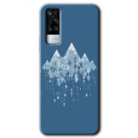 Vivo Y31 2021 İceberg Baskılı Uyumlu Silikon Kılıf