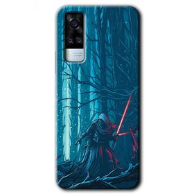 Vivo Y31 2021 Jedi Baskılı Uyumlu Silikon Kılıf