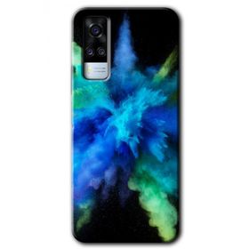 Vivo Y31 2021 Karışım 1 Baskılı Uyumlu Silikon Kılıf
