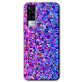 Vivo Y31 2021 Pixel Mozaik Baskılı Uyumlu Silikon Kılıf
