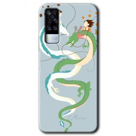 Vivo Y31 2021 Snake Friendship Baskılı Uyumlu Silikon Kılıf