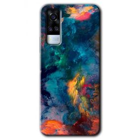 Vivo Y31 2021 Valhalla Baskılı Uyumlu Silikon Kılıf