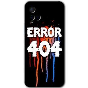 Vivo Y33S 404 Error Baskılı Uyumlu Silikon Kılıf