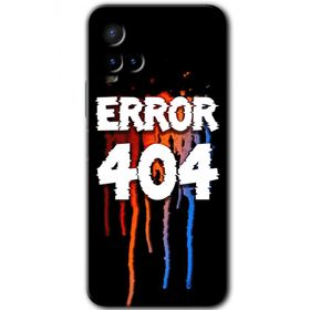 Vivo Y33S 404 Error Baskılı Uyumlu Silikon Kılıf