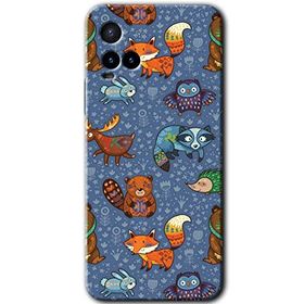 Vivo Y33S Animals Funny Baskılı Uyumlu Silikon Kılıf