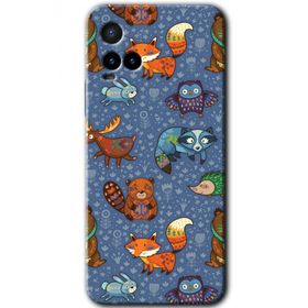 Vivo Y33S Animals Funny Baskılı Uyumlu Silikon Kılıf