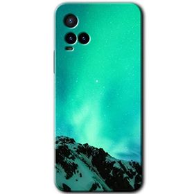 Vivo Y33S Aurora Baskılı Uyumlu Silikon Kılıf