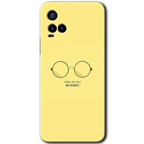Vivo Y33S Be Honest Baskılı Uyumlu Silikon Kılıf