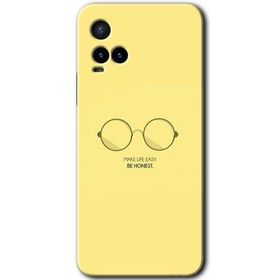Vivo Y33S Be Honest Baskılı Uyumlu Silikon Kılıf