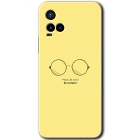 Vivo Y33S Be Honest Baskılı Uyumlu Silikon Kılıf