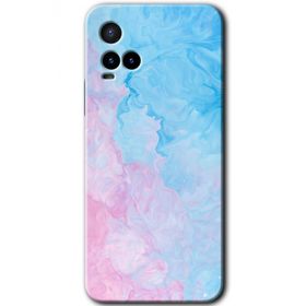 Vivo Y33S Blue Art Baskılı Uyumlu Silikon Kılıf