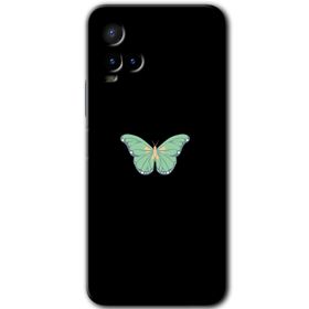 Vivo Y33S Butterfly Tree Baskılı Uyumlu Silikon Kılıf