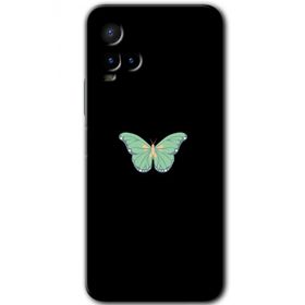 Vivo Y33S Butterfly Tree Baskılı Uyumlu Silikon Kılıf