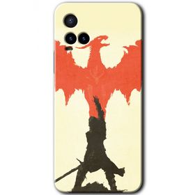 Vivo Y33S Dragon Hunter 1 Baskılı Uyumlu Silikon Kılıf