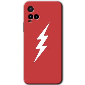 Vivo Y33S Flash Logo Baskılı Uyumlu Silikon Kılıf
