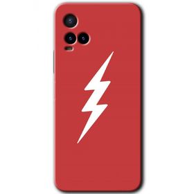 Vivo Y33S Flash Logo Baskılı Uyumlu Silikon Kılıf