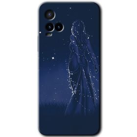 Vivo Y33S Gecenin Kraliçesi Baskılı Uyumlu Silikon Kılıf