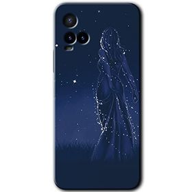 Vivo Y33S Gecenin Kraliçesi Baskılı Uyumlu Silikon Kılıf