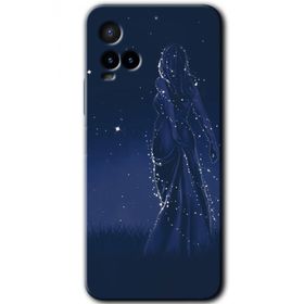 Vivo Y33S Gecenin Kraliçesi Baskılı Uyumlu Silikon Kılıf