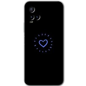 Vivo Y33S Heart Strokes Baskılı Uyumlu Silikon Kılıf