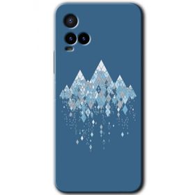 Vivo Y33S İceberg Baskılı Uyumlu Silikon Kılıf