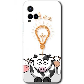 Vivo Y33S İdea Lamp Baskılı Uyumlu Silikon Kılıf