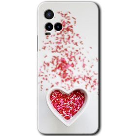 Vivo Y33S Kalpli Şekerleme Baskılı Uyumlu Silikon Kılıf