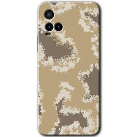 Vivo Y33S Kamuflaj 33 Baskılı Uyumlu Silikon Kılıf