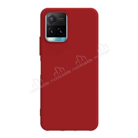 Vivo Y33s Kırmızı Silikon Kılıf