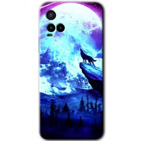 Vivo Y33S Mega Kurt Baskılı Uyumlu Silikon Kılıf