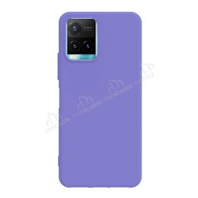 Vivo Y33s Mor Silikon Kılıf