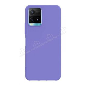 Vivo Y33s Mor Silikon Kılıf