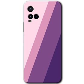 Vivo Y33S Oblique Baskılı Uyumlu Silikon Kılıf