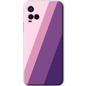 Vivo Y33S Oblique Baskılı Uyumlu Silikon Kılıf