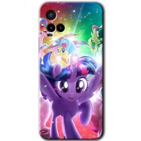 Vivo Y33S Pony Baskılı Uyumlu Silikon Kılıf