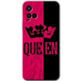 Vivo Y33S Queen Baskılı Uyumlu Silikon Kılıf